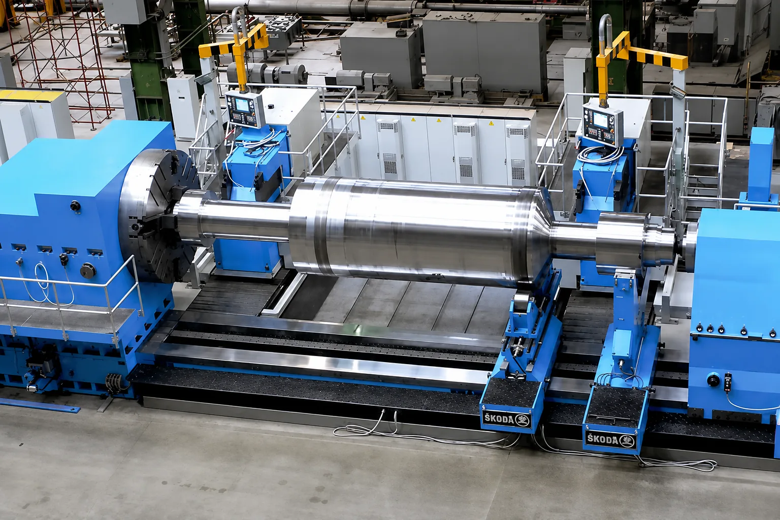 Large machining equipment